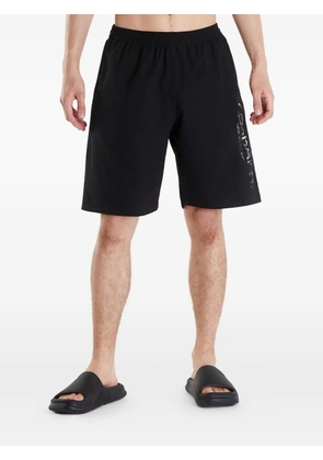 Carhartt WIP logo-print swim shorts - Black