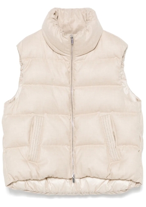 Peserico padded gilet - Neutrals