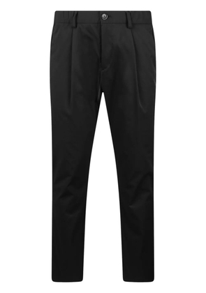 Herno straight-leg chinos - Black