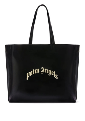 Palm Angels logo-print tote bag - Black