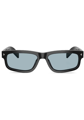 Prada Eyewear logo-plaque sunglasses - Black