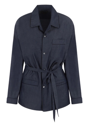 10 CORSO COMO chambray pyjama shirt - Blue