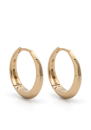 Lizzie Mandler Fine Jewelry 18kt yellow gold large Crescent hoop earrings