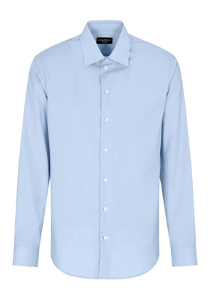 Emporio Armani long-sleeves button-up shirt - Blue