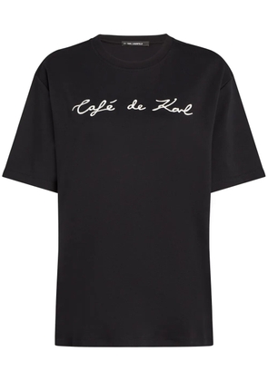 Karl Lagerfeld x Jorge Parra oversize T-shirt - Black