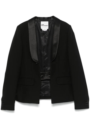 Noir Kei Ninomiya shawl-lapels blazer - Black