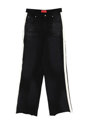 424 stripe-detail trousers - Black