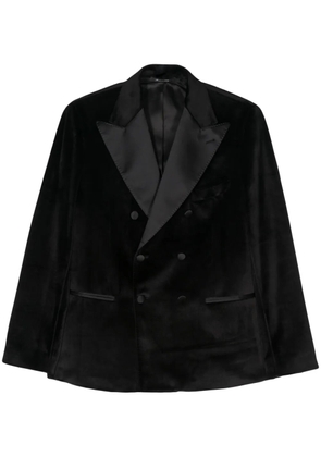 Reveres 1949 velvet suit jacket - Black
