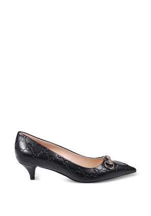 Gucci 45mm Horsebit heeled pumps - Black