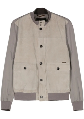 Moorer KANT-KMU panelled jacket - Neutrals