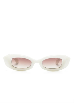 Dita Eyewear Aeova butterfly-frame sunglasses - White