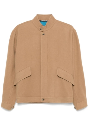 Paul Smith wool bomber jacket - Brown