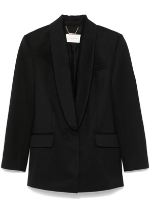 ZIMMERMANN shawl tux blazer - Black