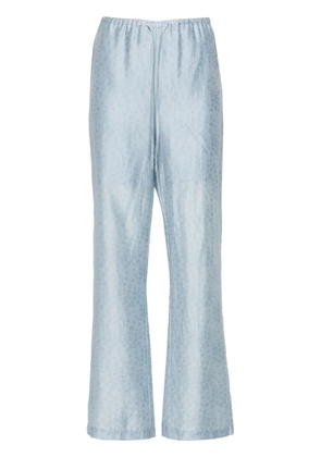 Rodebjer Lunara straight-leg trousers - Blue