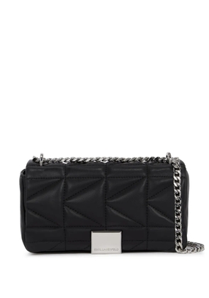 Karl Lagerfeld small K/Kuilt crossbody bag - Black