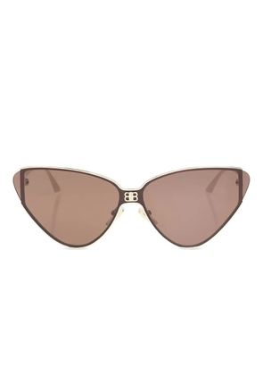 Balenciaga Eyewear cat-eye frame sunglasses - Gold