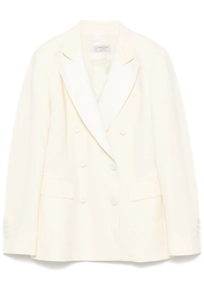 Alberto Biani textured blazer - White