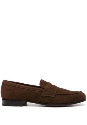 Church's suede penny loafers - Brown