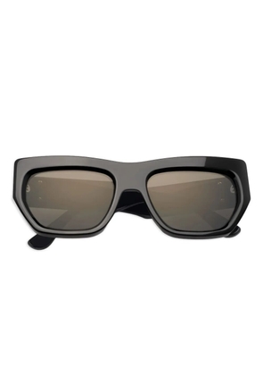 Emmanuelle Khanh Silencio geometric-frame sunglasses - Black