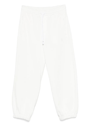 Alexander McQueen skull-embroidered track trousers - White