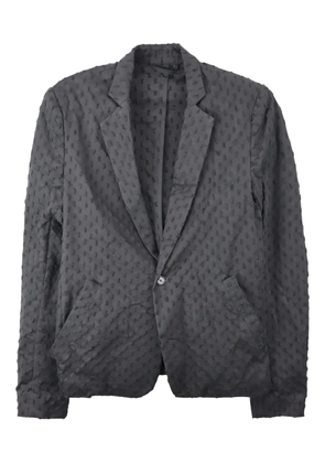ALEXANDER DIGENOVA Limo cotton blazer - Black