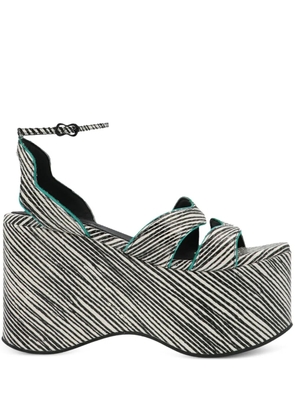 Freelance 150mm Lill sandals - Black