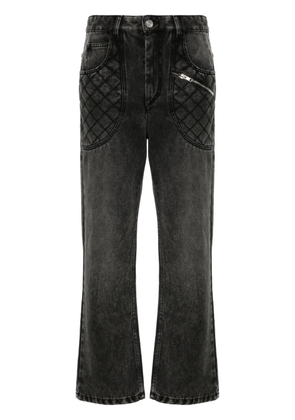 ISABEL MARANT Casandre straight-leg jeans - Grey