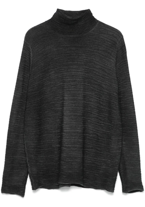 Avant Toi ribbed sweater - Black