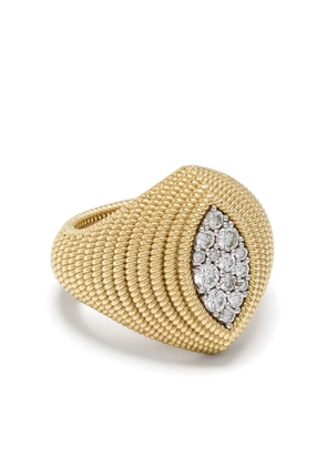 LEANDRA 18kt yellow gold Cabo Dragon ring