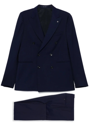 Tagliatore wool suit - Blue