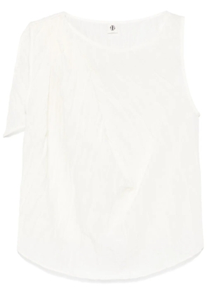 The Garment semi-sheer top - White