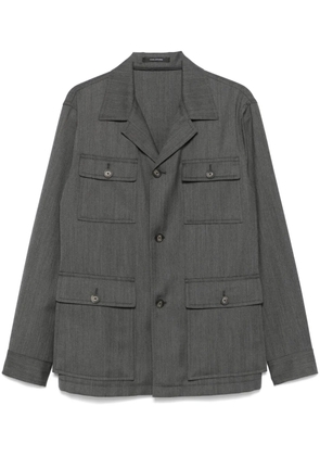 Tagliatore Tempest shirt jacket - Grey