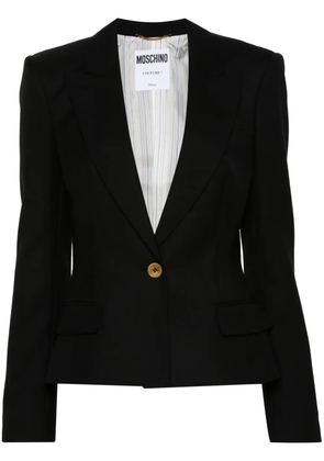 Moschino virgin wool blazer - Black