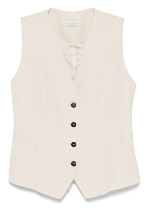 Antonelli Fiumicino waistcoat - Neutrals