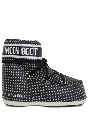 Moon Boot logo-print snow boots - Black
