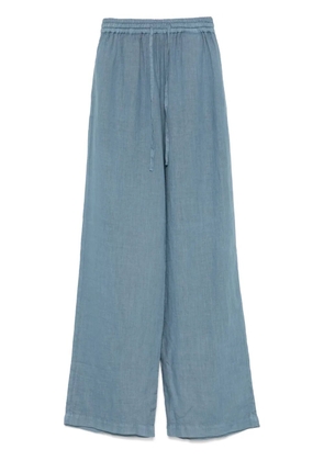 Fay linen trousers - Blue
