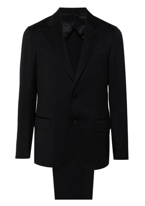 Lardini brooch-detail suit - Blue