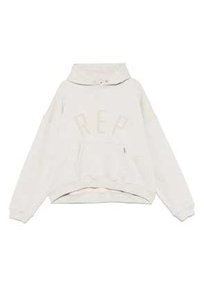 Represent Rep Appliqué hoodie - Neutrals