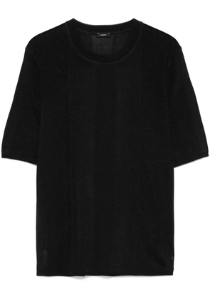 JOSEPH ribbed-knit T-shirt - Blue