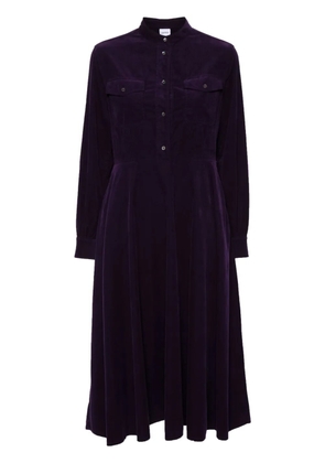 ASPESI corduroy cotton dress - Purple