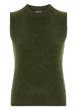 Fabiana Filippi cashmere vest - Green