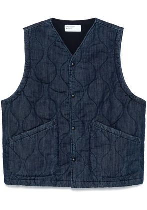 Universal Works Weekend gilet - Blue
