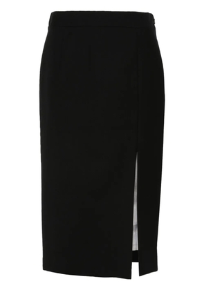 Moschino side-slit pencil skirt - Black