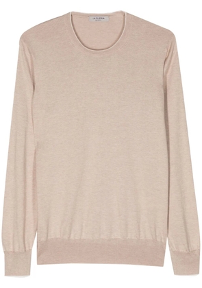 Fileria fine-knit jumper - Neutrals