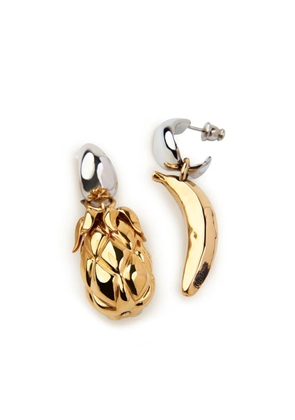 Chloé polished dangle earrings - Gold