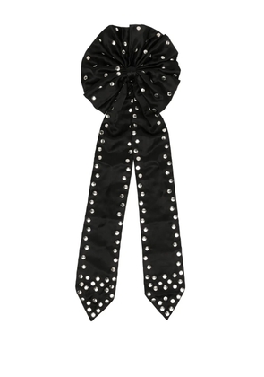 Chopova Lowena bow hair clip - Black