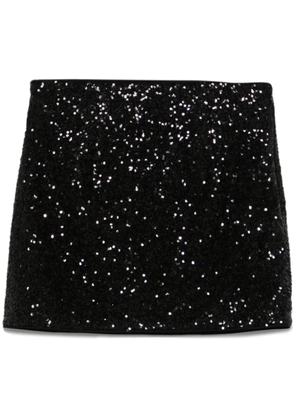FRAME sequin mini skirt - Black