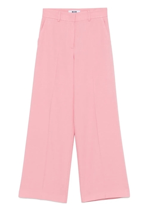 MSGM wide-leg trousers - Pink