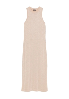 Peserico ribbed maxi dress - Brown