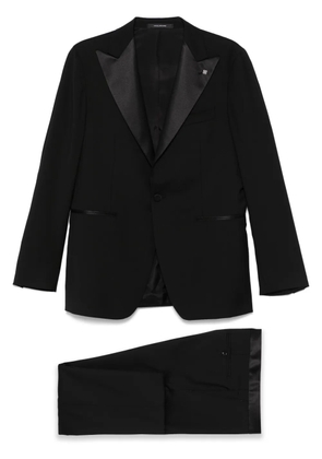 Tagliatore virgin-wool suit - Black